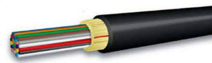 Optical Cable Distribution Armored Fiber Optic Cable 12 Fiber SM