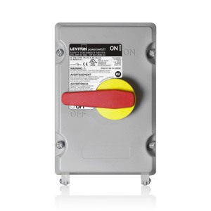 Leviton LDS Series Non-fused Powerswitch® Safety Disconnect Switches No 250