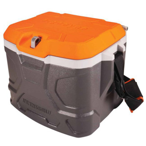 Ergodyne Chill-Its® Industrial Hard Sided Coolers 17 Quart Gray/Orange Plastic