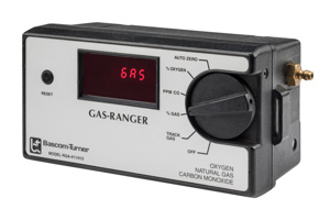 Bascom-Turner Gas-Ranger Natural Gas % LEL Scale Detectors Battery Monochrome