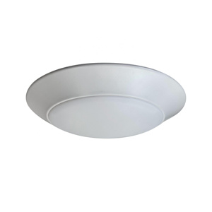 Nora Lighting NLOPAC Surface Mount LED Downlights 120 V 16 W 6 in 2700/3000/3500/4000/5000 K White Dimmable 1200 lm