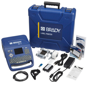 Brady M710 Handheld Label Printer Kits Rechargeable Li-ion Battery Single Color Printing 4 to 174 pt