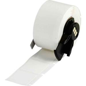 Brady Repositionable Multi-purpose Labels Vinyl Cloth White