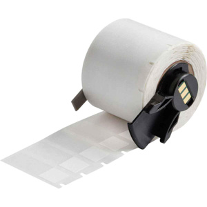 Brady Wrap Around Wire and Cable Labels Self-laminating Vinyl Clear/White