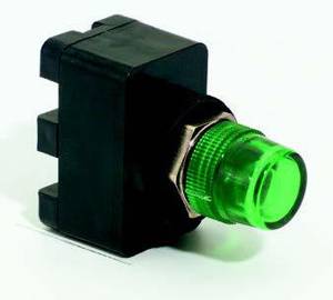 Miniature Lens Pilot Indicator Lights LED Green