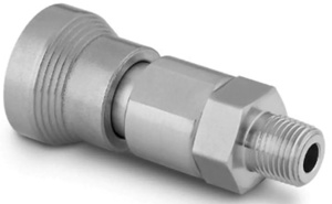 Swagelok Male Tubing Connectors 1/4 in MPT Quick Connect x Threaded Male Stainless Steel