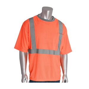 PIP High Vis Reflective Lightweight T-shirts 2XL High Vis Orange Mens