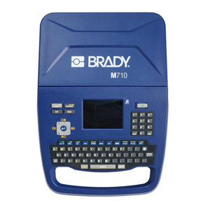Brady M710 Handheld Label Printer Kits Rechargeable Li-ion Battery Single Color Printing 4 to 174 pt