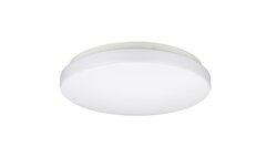 Sylvania Surface Round Puff Series 15 in Dimmable Ceiling Fixtures LED White