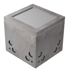 Oldcastle Infrastructure 504 Series Single Phase Transformer Vault Base Concrete 56 x 56 x 42 in