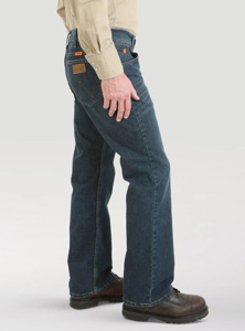 Wrangler FR Retro® Slim Boot Cut Jeans 29 x 32 Dark Blue Mens