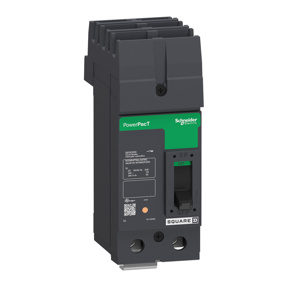 Square D Powerpact™ QBA Series Molded Case Industrial Circuit Breakers 100-100 A 240 VAC 10 kAIC 2 Pole 1 Phase
