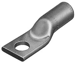 Hubbell Power VHCS Series Short Barrel Compression Lugs 1/2 in 1 Hole 4/0 Cu