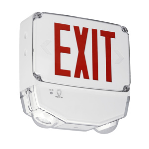 HLI Solutions Combination Emergency/Exit Lights LED