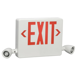 HLI Solutions Dual-Lite Combination Emergency/Exit Lights LED