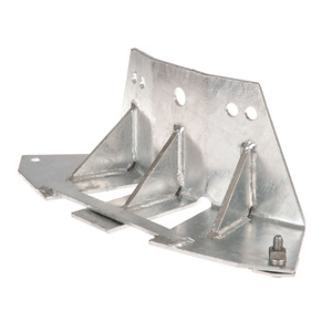 Hubbell Power Pole Bearing Plates 122 in² Galvanized Steel