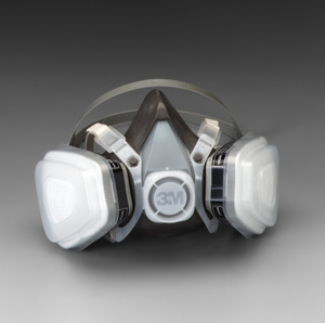 3M 5000 Series Disposable Half Facepiece Respirators P95 Large 4 Point