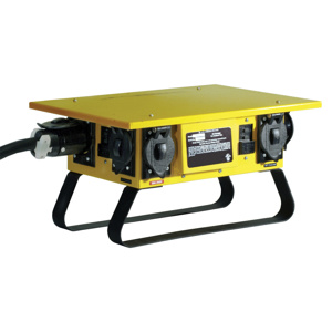 Hubbell Wiring Temporary Power Distribution Boxes 125 - 250 V 1 Phase