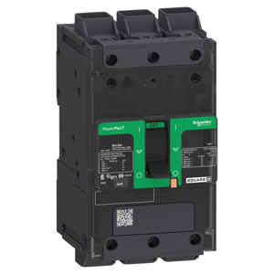 Square D PowerPact™ BDL Series B-Frame I-Line Circuit Breakers 20-20 A 600Y/347 VAC 14 kAIC 3 Pole 3 Phase
