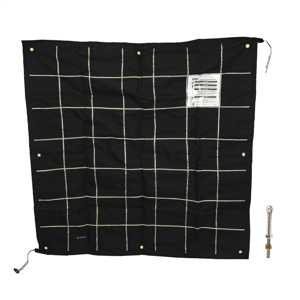 Hubbell Power Slip-resistant Equi-Mat® Protective Ground Mats 58" x 120" Black