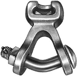 Hubbell Power Socket Y-Clevises Ductile Iron 9.6875 in
