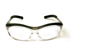 3M Nuvo™ Reader Safety Glasses Anti-fog Clear Gray