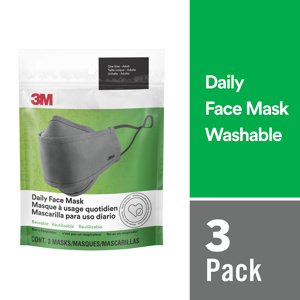 3M Reusable Daily Face Masks 3 pack