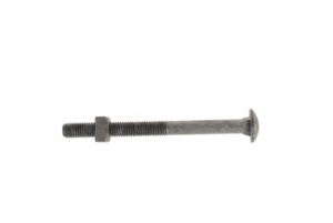 Generic Brand Carriage Bolts Steel 3/8 in 7 in