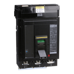 Square D MJA Series M Frame Molded Case Circuit Breakers 600-600 A 600 VAC 25 kAIC 3 Pole 3 Phase