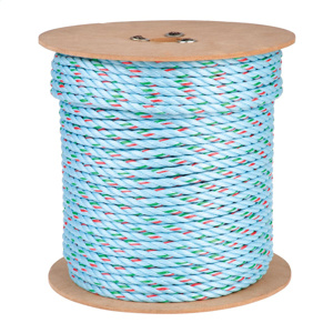 Hubbell Power Samson ULTRA BLUE-3™ Polyolefin Ropes 600 ft Polyolefin 1/2 in