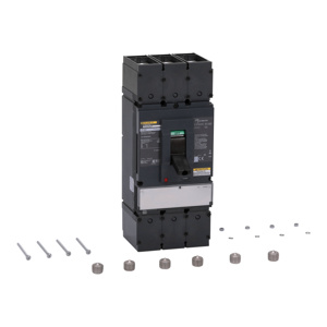 Square D LGL Series L Frame Molded Case Circuit Breakers 400 A 600 VAC 18 kAIC 3 Pole 3 Phase