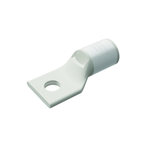 Burndy YA Series Standard Barrel Compression Lugs 5/8 in 1 Hole White 300 Cu