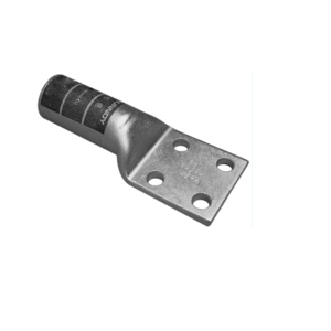 Burndy YA Series Long Barrel Compression Lugs 1/2 in 4 Hole 2500 Cu