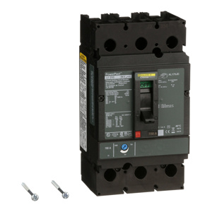 Square D Powerpact™ JJA Series Cable-in/Cable-out Molded Case Industrial Circuit Breakers 150-150 A 600 VAC, 250 VDC 25 kAIC 3 Pole 3 Phase