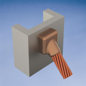 nVent Erico VS Series Cable to Metal Surface Molds, Cathodic