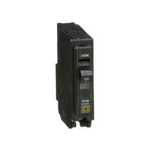 Square D QO™ Molded Case Plug-in Circuit Breakers 50 A 120/240 VAC 10 kAIC 1 Pole 1 Phase