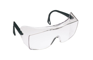 3M OX™ Protective Safety Glasses Anti-fog, Anti-scratch Clear Black