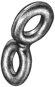 Hubbell Power Chain Links Forged Steel
