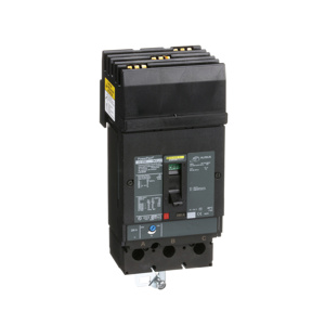 Square D Powerpact™ JJA Series Cable-in/Cable-out Molded Case Industrial Circuit Breakers 200-200 A 600 VAC, 250 VDC 25 kAIC 3 Pole 3 Phase