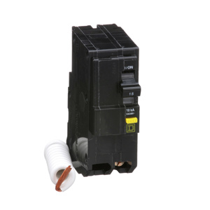 Square D QO™ Series GFCI Molded Case Plug-in Circuit Breakers 15 A 120/240 VAC 10 kAIC 2 Pole 1 Phase
