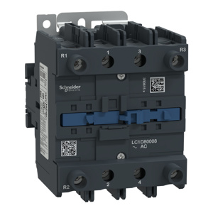 Square D LC1D TeSys Deca Series IEC Contactors 125 A 4 Pole 110 VAC