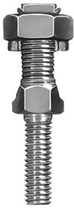 Hubbell Power KS Series Grounding Post Connectors 8 CU - 2 CU 1 Bolt 3/8 in