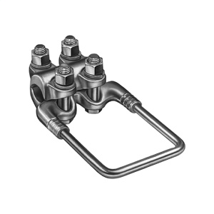 Hubbell Power ATHLS Series Ground Clamps Aluminum