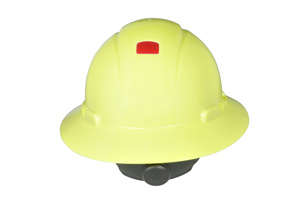 3M H-800 Series Full Brim Hard Hats One Size Fits Most 4 Point Ratchet Yellow<multisep/>Yellow