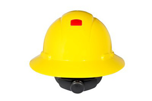 3M H-800 Series Full Brim Hard Hats One Size Fits Most 4 Point Ratchet Yellow