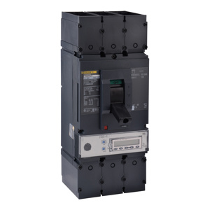 Square D LJL Series L Frame Molded Case Circuit Breakers 600-600 A 600 VAC 25 kAIC 3 Pole 3 Phase