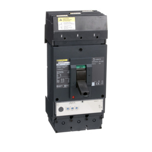 Square D Powerpact™ I-Line™ LJA Series Cable-in/Cable-out Molded Case Industrial Circuit Breakers 400-400 A