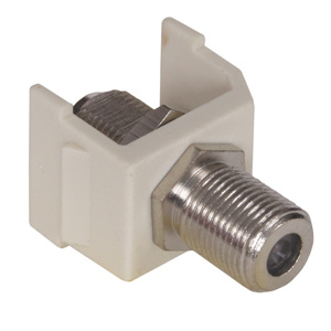 Hubbell Premise SFFX iStation Series Connectors F-Coax Office White