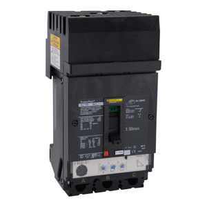 Square D Powerpact™ HJA Series Molded Case Industrial Circuit Breakers 100-100 A 600 VAC 25 kAIC 3 Pole 3 Phase