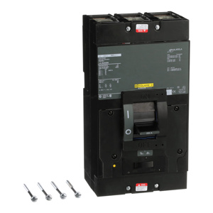 Square D I-Line™ LAL Series Cable-in/Cable-out Molded Case Industrial Circuit Breakers 200 A 600 VAC, 250 VDC 22 kAIC 3 Pole 3 Phase